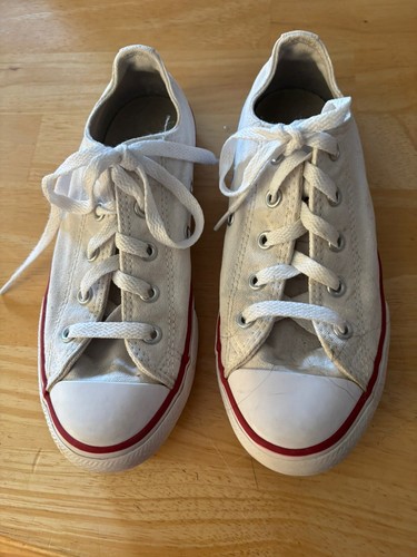 Scarpe unisex CONVERSE ALL STAR CHUCK TAYLOR stringate basse bambino taglia 2
