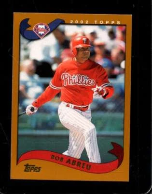 2002 TOPPS #13 BOBBY ABREU NMMT PHILLIES - Image 1 of 2