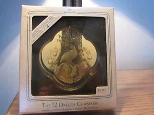 Hallmark 1984 The 12 Days of Christmas Ornament #1 Nice One - Bild 1 von 3