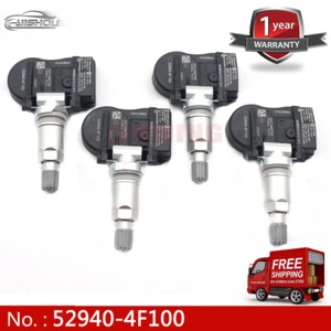 52940-4F100 4PCS x Tire Pressure Sensor For Hyundai Grand Starex Maxcru 2015-17 - Picture 1 of 12