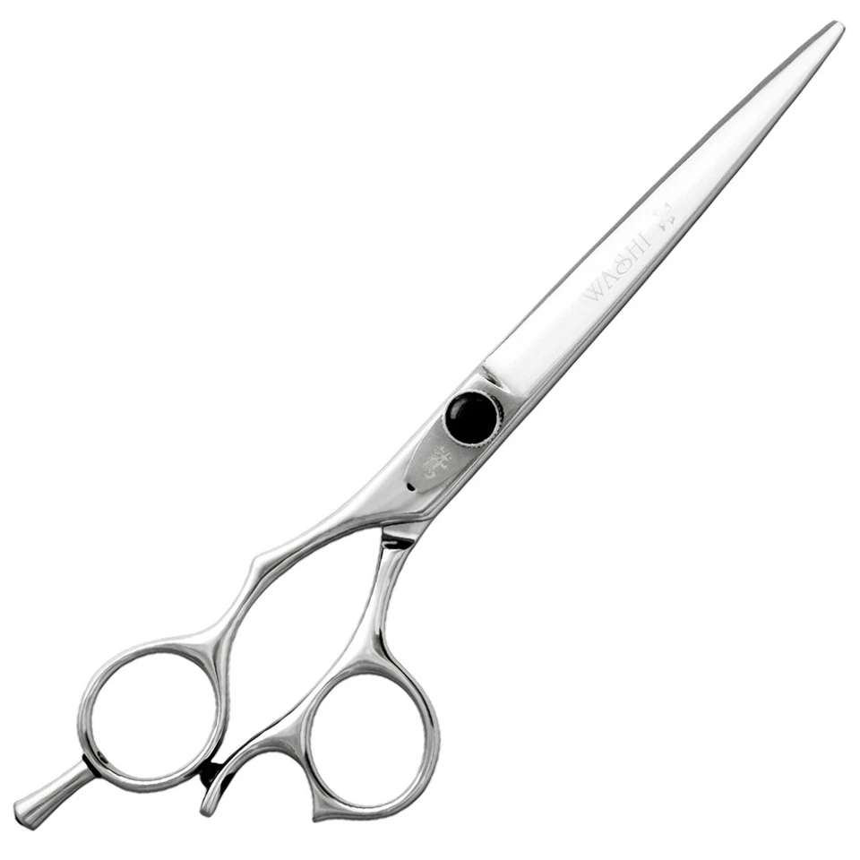 Washi Beauty - Lefty Silver Knight Long 7.0" Convex Hair Cutting Shear / Scissor - Image 1 of 1