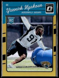 2016 Donruss Optic Gold Yannick Ngakoue Rookie 05/10 Jacksonville Jaguars #150