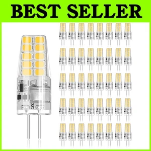 Energy-Efficient G4 LED Bulb 40 Pack 2W 30W Equivalent 3000K - Picture 1 of 9