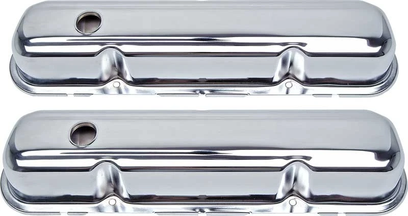 1964-76 Mopar "La" Small Block Chrome Valve Covers - Image 1 of 1