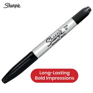Sharpie Doppelseitiger Stift - Fein & Ultrafein Schwarz Doppelspitze Stift für Kunstprojekte - Bild 1 von 40