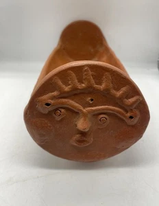 Vassoio da portata ceramica teracotta vintage usato in ottime condizioni fioriera cattura tutte le ciotole 12" - Foto 1 di 5
