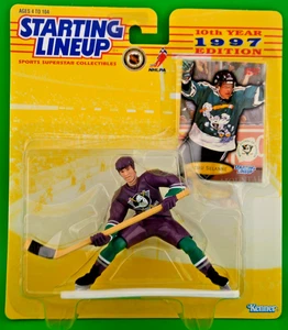 1997 Kenner NHL Starting Lineup Teemu Selanne Anaheim Mighty Ducks Figure NIB - Picture 1 of 2