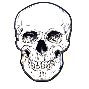 Skull Head Plate Platter 10" x 7" Halloween Decor Día de los Muertos - Picture 1 of 4