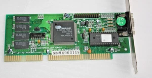 Cirrus Logic Machspeed VGA 1060-1 - 16-BIT ISA Grafikkarte - Afbeelding 1 van 9