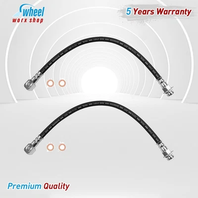 Sunsong Brake Hose Line Front 2x For 1972 1973 Chevrolet Camaro 5.7L - Imagem 1 de 4