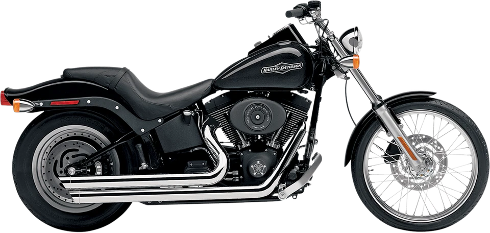 Cobra Chrome Speedster Slashdown Exhaust for Harley Softail 86-06 FXST/FLST 6850 - Image 1 of 1