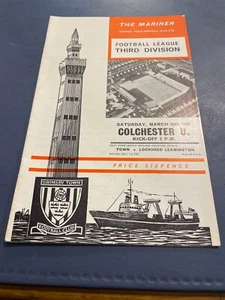 Grimsby town v Colchester 1966/67 - Picture 1 of 3