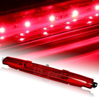 Tercera luz de freno trasera LED lente roja para Chevy Trailblazer 02-09 Foto 1 de 4