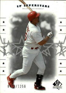 2001 (CARDINALS) SP Authentic #137 Mark McGwire SS /1250