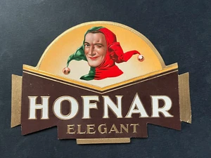 Puros de tabaco etiqueta vintage Hofnar elegante litografía #508 - Imagen 1 de 3