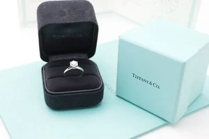 Tiffany & Co Brillantring 1,51ct 950er Platin - Bild 1 von 19