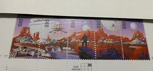 Space Discovery Postage 32 Cent Stamps Set Of 5 - Picture 1 of 1