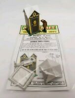 1940s AA BOX & PATROL MAN FIGURE N GAUGE 2MM METAL & CARD MODEL KIT 