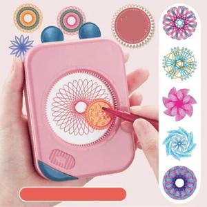 Magic Spirograph Drawing Toys Art Spirograph Set Geometric Ruler Drafting Tool - Picture 1 of 10