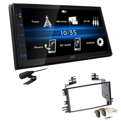 JVC 2 DIN Digital Autoradio Bluetooth USB für Hyundai Accent III 2006-2011 - Bild 1 von 4