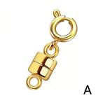 Silver Gold Magnetic Clasp Hook For Diy Bracelet Necklace N Ew Finding M5h1