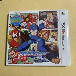 Used Capcom 2015 Mega Man Classics Collection Rock Man Nintendo3DS Action Japan - Picture 1 of 12