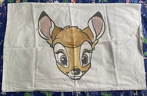 Bambi Disney Pillow Case Pair New - Fabric To Match Duvet - Picture 1 of 2