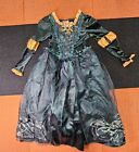 Disney Parks Authentic Brave Merida Costume Girls Dress Medium Halloween K1b
