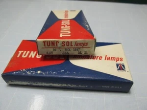 WAGNER ELECTRIC CORP. #47, #1847 bulb, longlife version of #47 lamps, box of 10 - Picture 1 of 1