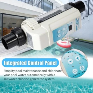 NUEVO TIPO! Sistema completo de cloración de agua salada para piscina enterrada sobre el suelo - Imagen 1 de 13