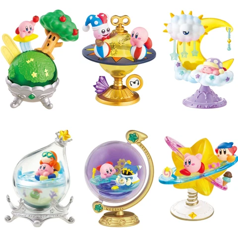 Re-Ment Kirby Terrarium Star and Galaxy Starlium 6 type select Figure Dream land Cover