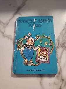Raggedy Andy Andy's Stories Johnny Gruelle Vintage 1960 HC Illustrated Book Rare - Picture 1 of 13