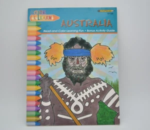 Color and Learn Australia EP 203, Paperback Coloring Book, 1999, By Edupress - Picture 1 of 9