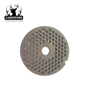 Carnivore Collective #22 Mincer Plate 6mm Holes Stainless Steel - Picture 1 of 1