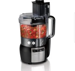 Hamilton Beach 70720G-SAU Stack & Snap Food Processor, Plastic, 450 W, Black - Picture 1 of 8