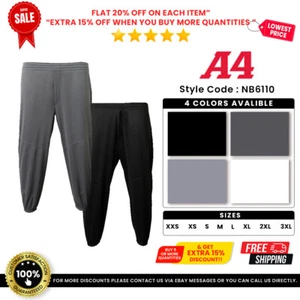 A4 NB6110 Youth Pro DNA Pull Up Baseball Pant - Picture 1 of 5