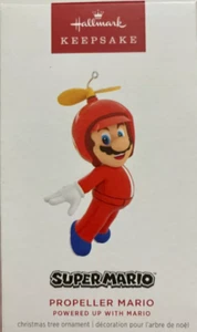 2024 HALLMARK - HÉLICE MARIO - SUPER MARIO - ENCENDIDO CON MARIO - COMO NUEVO EN CAJA - Imagen 1 de 1