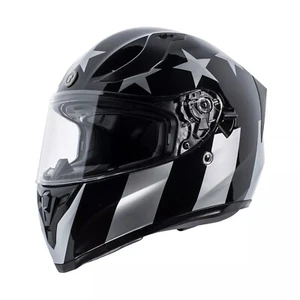 Casco de motocicleta Full Face Torc T15 Street Gloss negro Captain Shadow mediano - Imagen 1 de 6