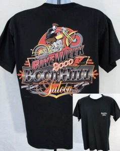 Vintage Bike Week 2000 Daytona T Shirt Uomo Taglia Large Boothill Saloon Made in USA - Foto 1 di 6