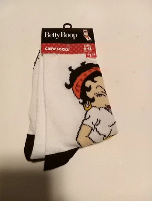 Par individual de calcetines Betty Boop Crew Foto 1 de 2