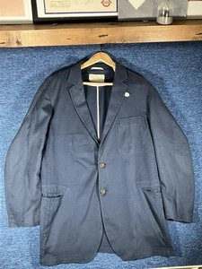 Oliver Spencer Men's Blue Blazer Size 42 - Picture 1 of 6