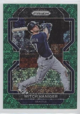 2022 Panini Prizm Green Donut Circle Prizm Mitch Haniger #65 - Image 1 of 2