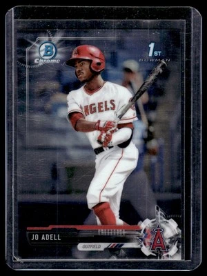 2017 Bowman Draft Chrome Jo Adell Los Angeles Angels #BDC-95 - Image 1 of 2