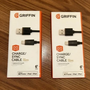 Lot de 2 Griffin USB vers iPhone Neuf - Photo 1 sur 1