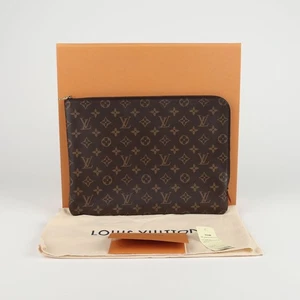 Louis Vuitton Monogram Canvas Etui Voyage Clutch MM Size M44499 64081295 - Picture 1 of 9