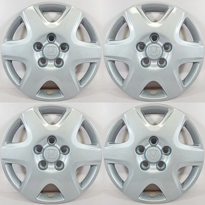 2005-2007 Honda Accord LX # 55064 15" Hubcaps / Wheel Covers # 44733SDAA20 SET/4 - Image 1 of 4