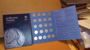 Carpeta Whitman 1962-1995 Jefferson Nickel 64 monedas n.º 2 (falta 82D) - Imagen 1 de 9