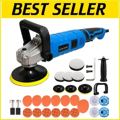 1200W Electric Car Polisher Sander Buffer Polishing Machine Kit Variable Speed - Image 1 of 4