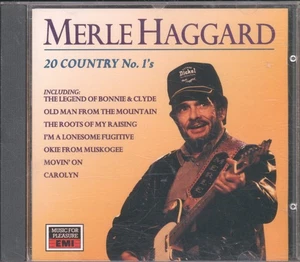 Merle Haggard 20 Country Nr. 1 CDs UK Musik Für Vergnügen 1994 724382895220 - Bild 1 von 3