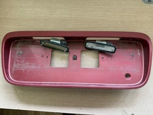 Honda Civic EJ Coupe 96-01 EDM Rear License Plate Cover Blenda Frame OEM - Picture 1 of 5
